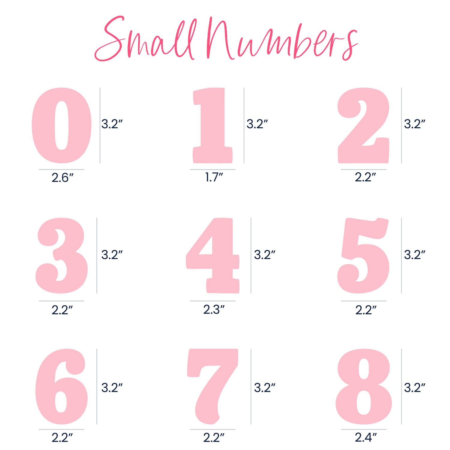 Cookie Cutters Number Cutters