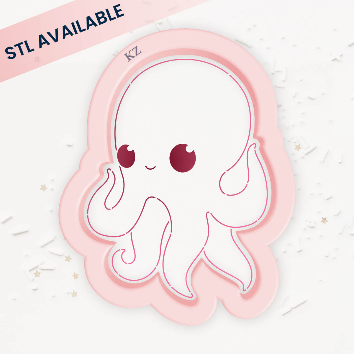 Cookie Cutters Octopus Cutter/Stencil