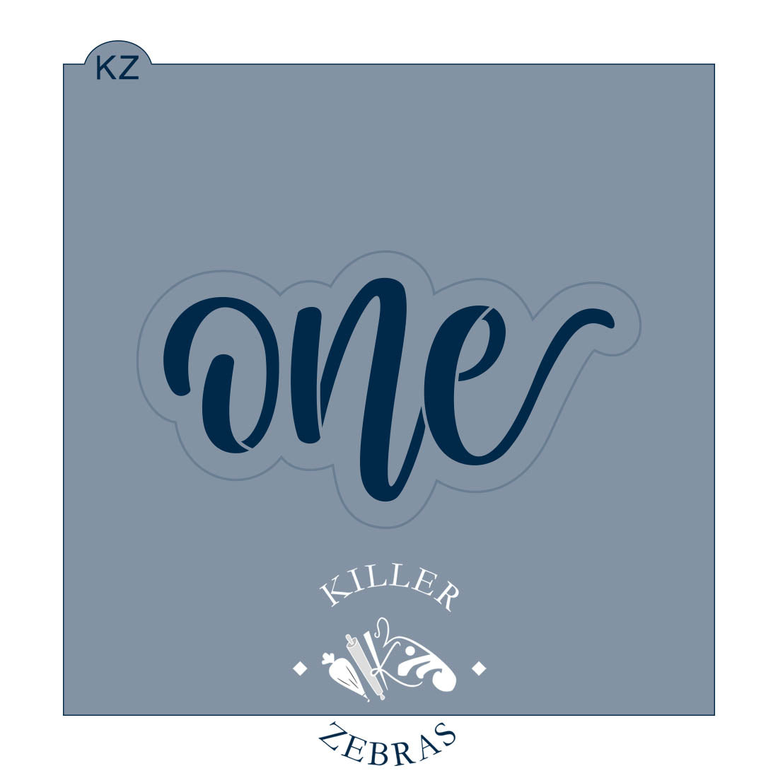 Cookie Cutters One – Cookie Cutter & Stencil Set