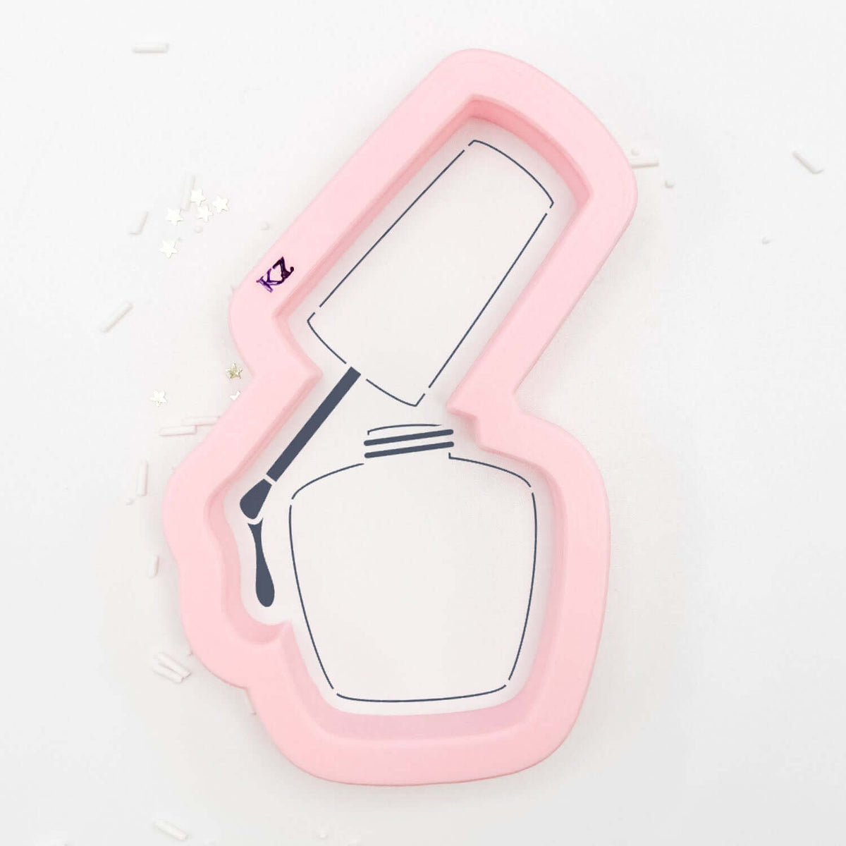 Cookie Cutters Open Nail Polish Cutter/Stencil