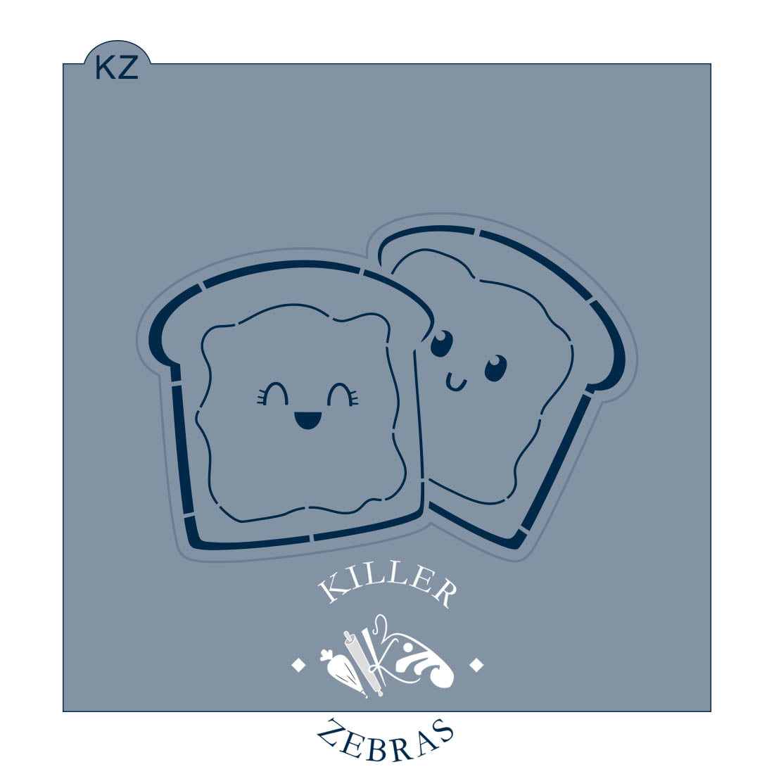 Cookie Cutters Peanut Butter &amp; Jelly Cutter/Stencil