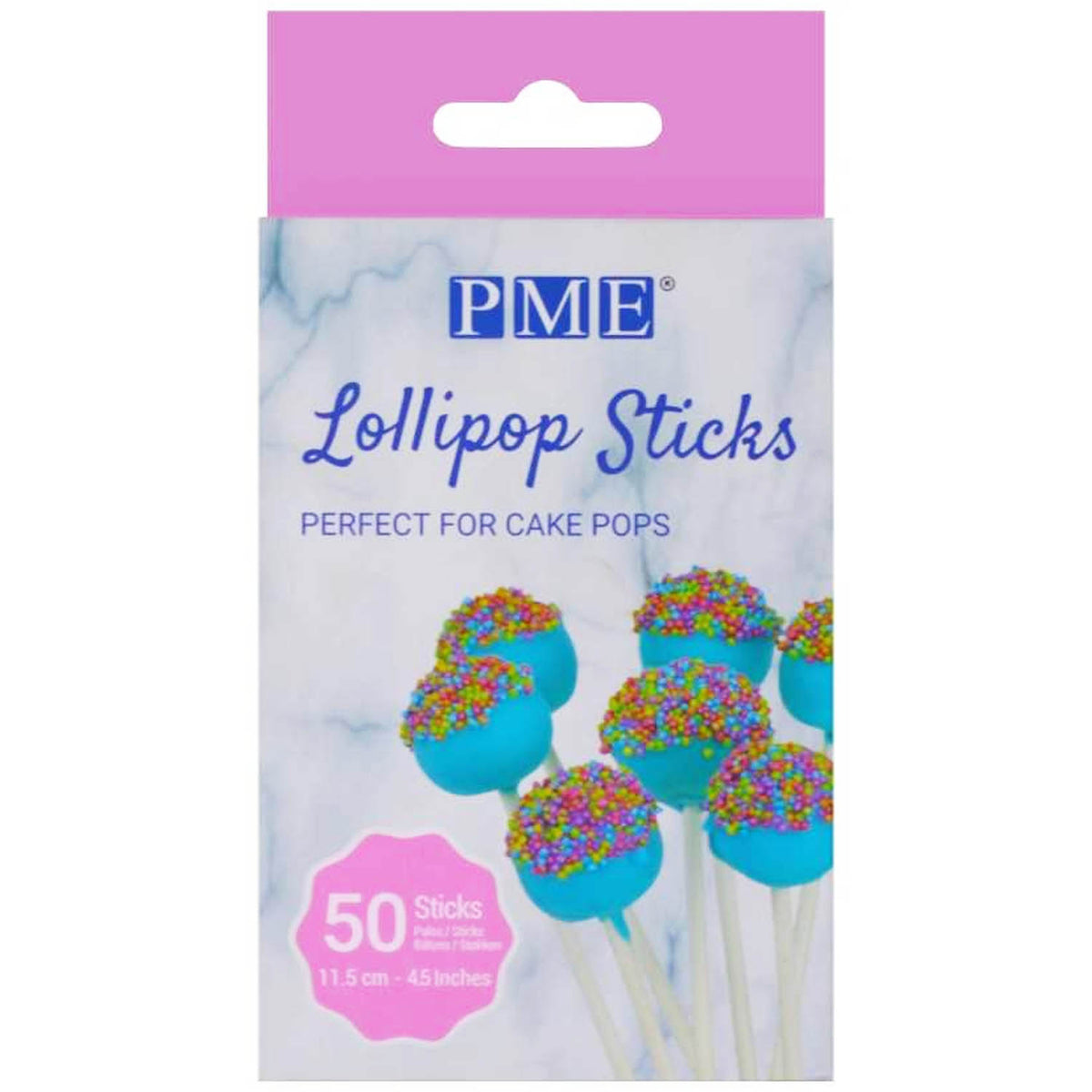 Supplies PME Lollipop Sticks - 4.5&quot; - 50/PKG