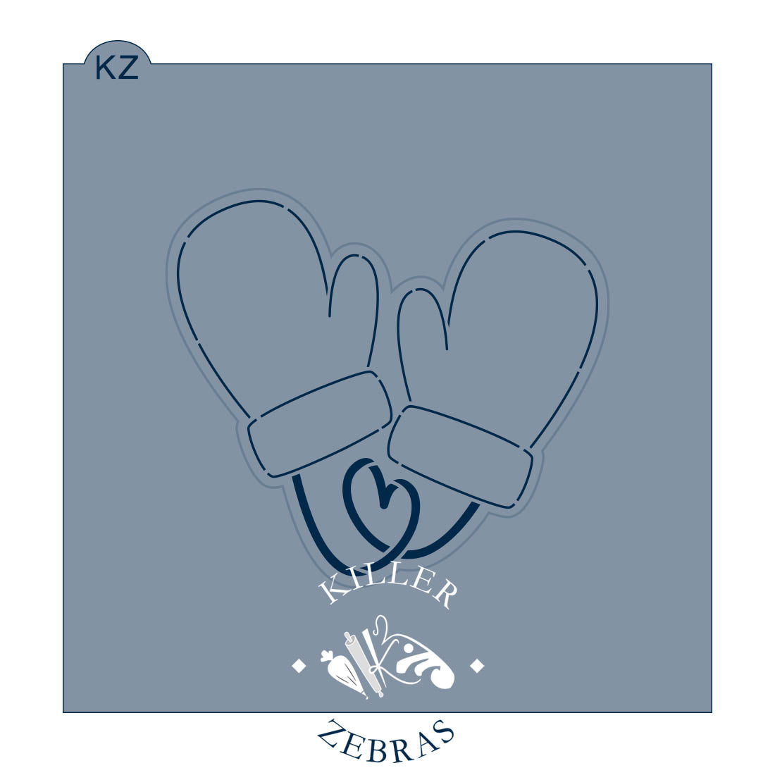 Cookie Cutters Pair of Mittens Cutter/Stencil