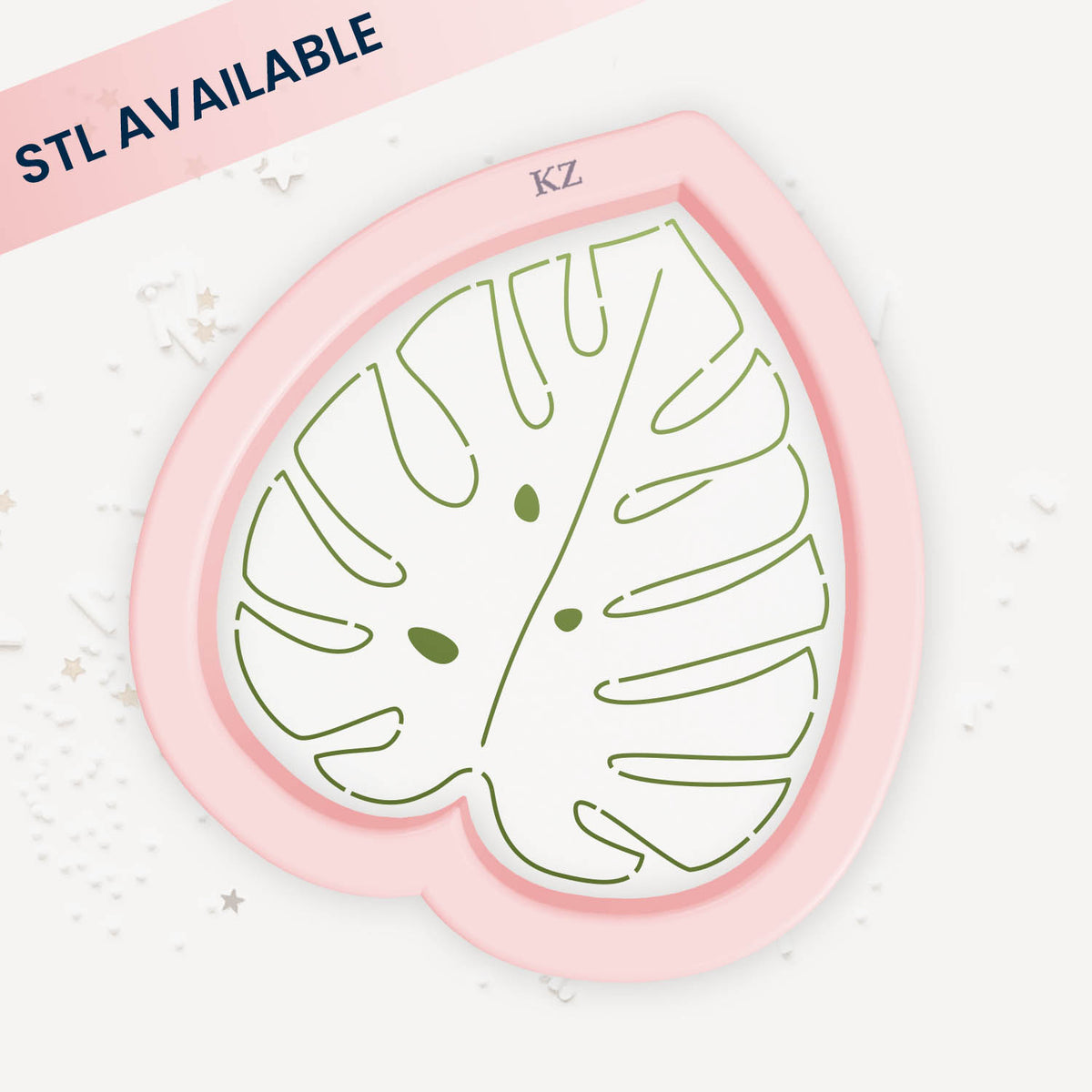 Cookie Cutters Palm Leaf Cutter/Stencil