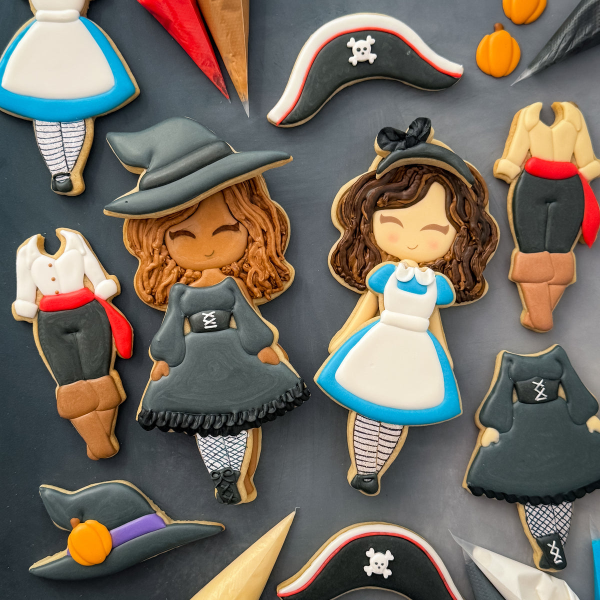 Cookie Cutters Paper Doll - Witch Costume Cutter/Stencil