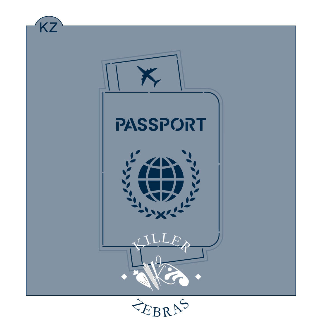 Cookie Cutters Passport Cutter/Stencil