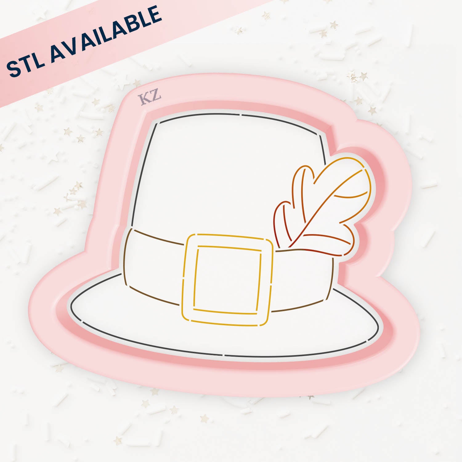 Cookie Cutters Pilgrim Hat Cutter/Stencil