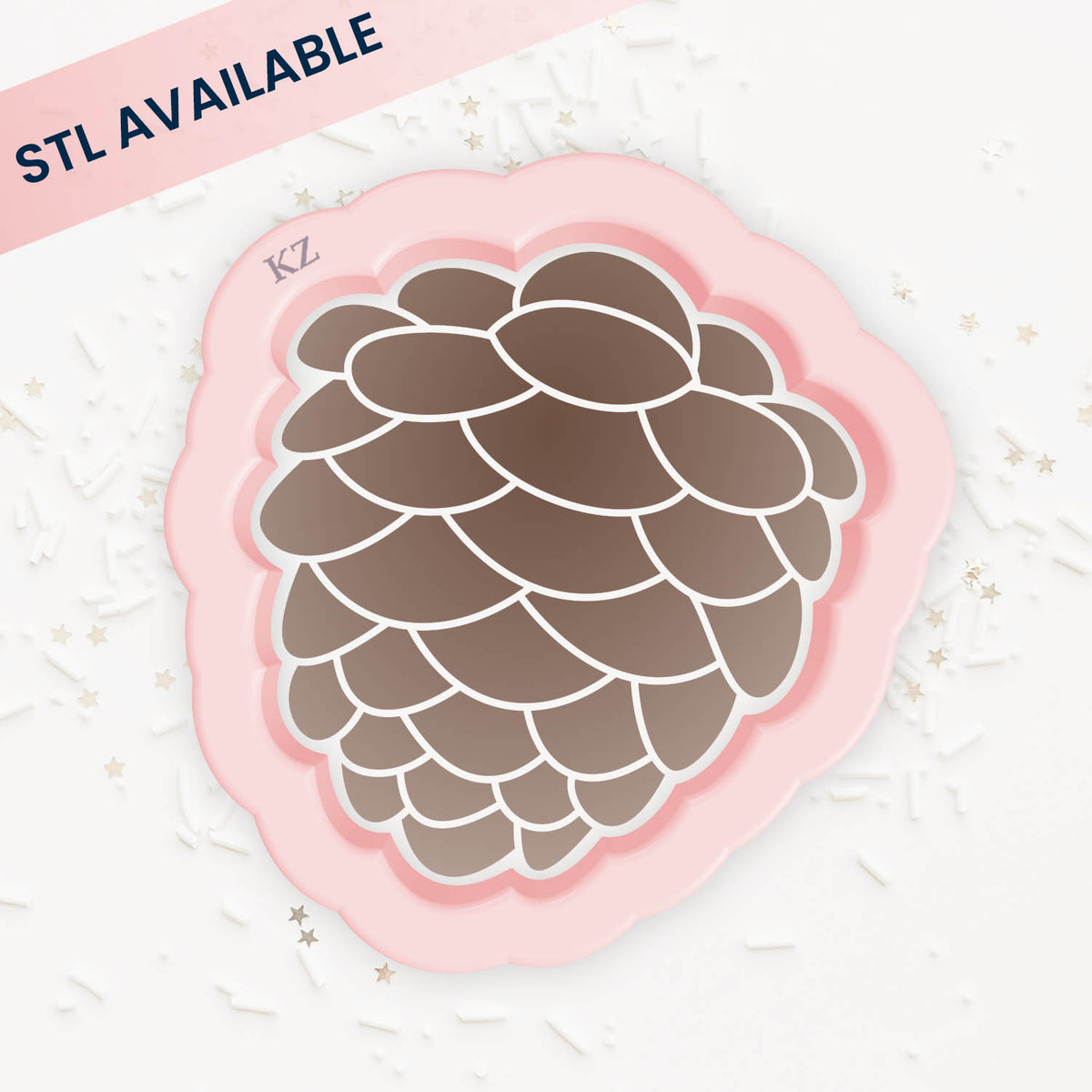 Cookie Cutters Pinecone Cutter/Stencil