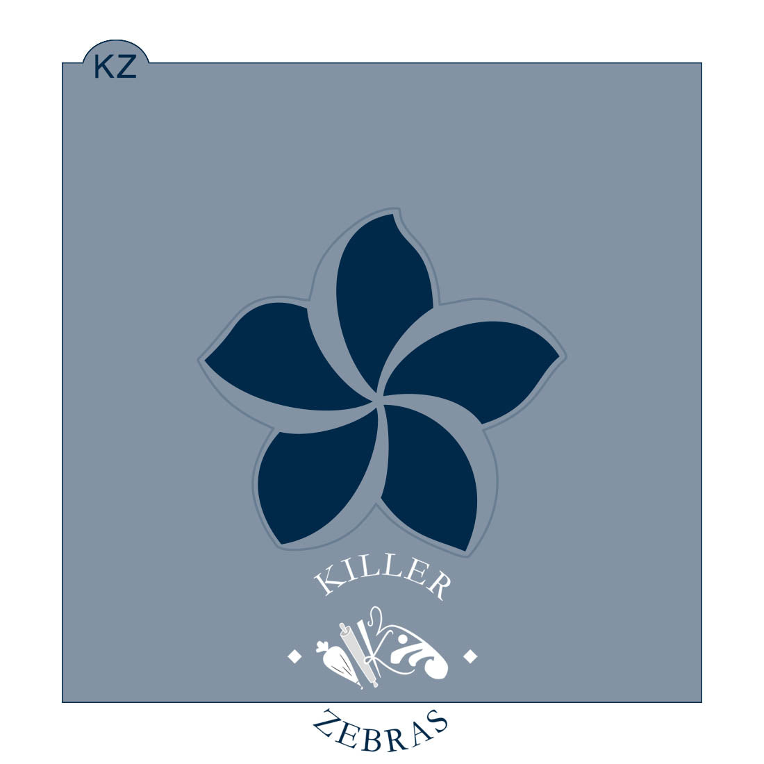 Cookie Cutters Plumeria Cutter/Stencil