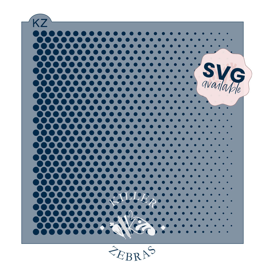 5.5 x 5.5 Stencil Pop Art – Cookie Stencil
