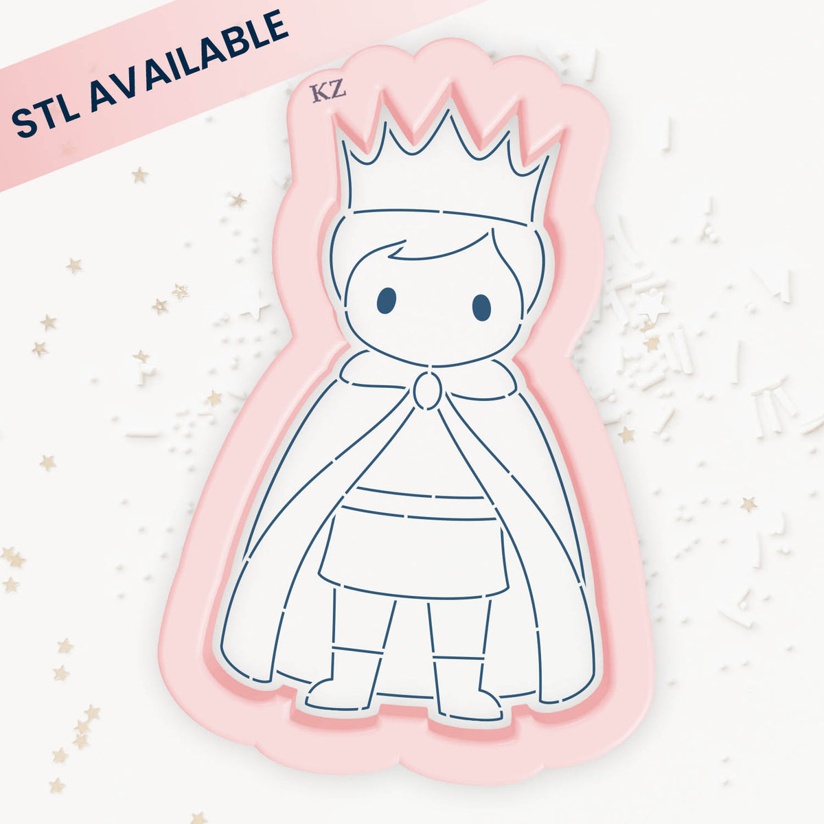 Cookie Cutters Prince Cutter/Stencil