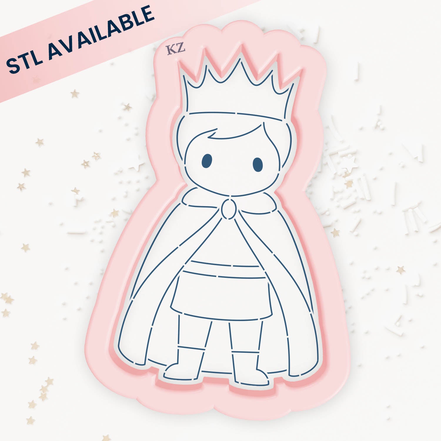 Cookie Cutters Prince Cutter/Stencil