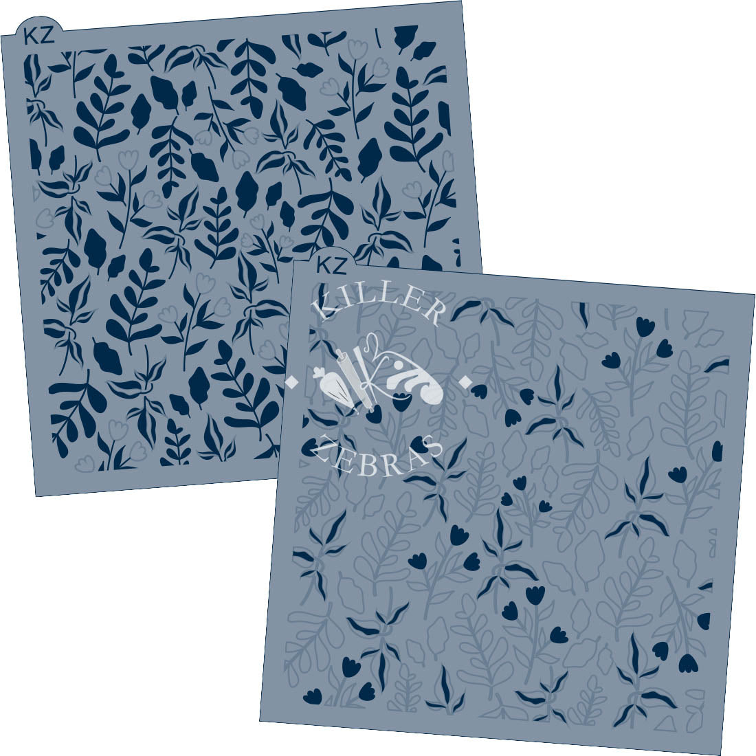 5.5 x 5.5 Stencil Princess Philodendron – Layered Cookie Stencil
