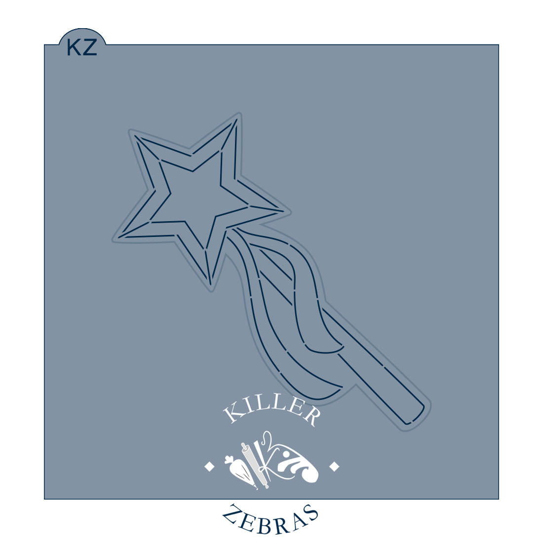 Cookie Cutters Princess Wand Cutter/Stencil