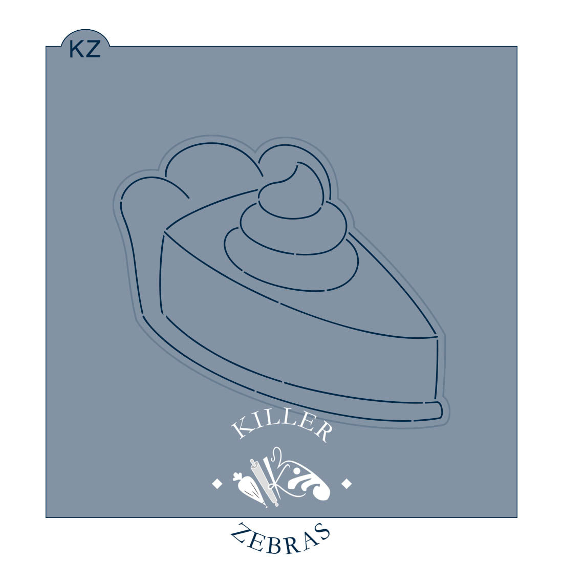Cookie Cutters Pumpkin Pie Slice – Cookie Cutter & Stencil Set