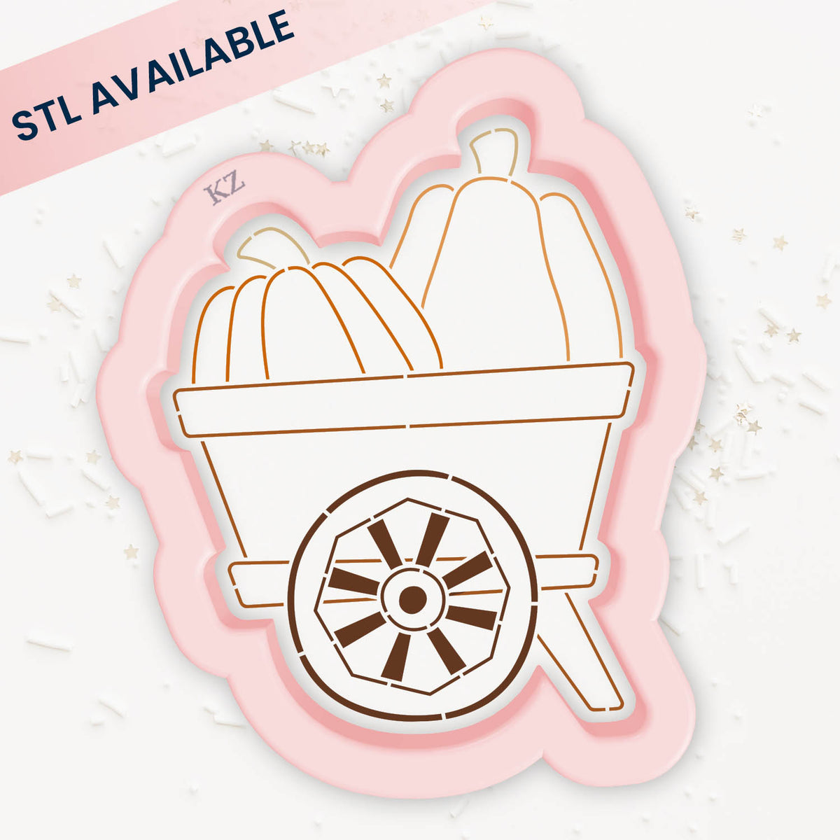 Cookie Cutters Pumpkin Wagon – Cookie Cutter &amp; Stencil Set