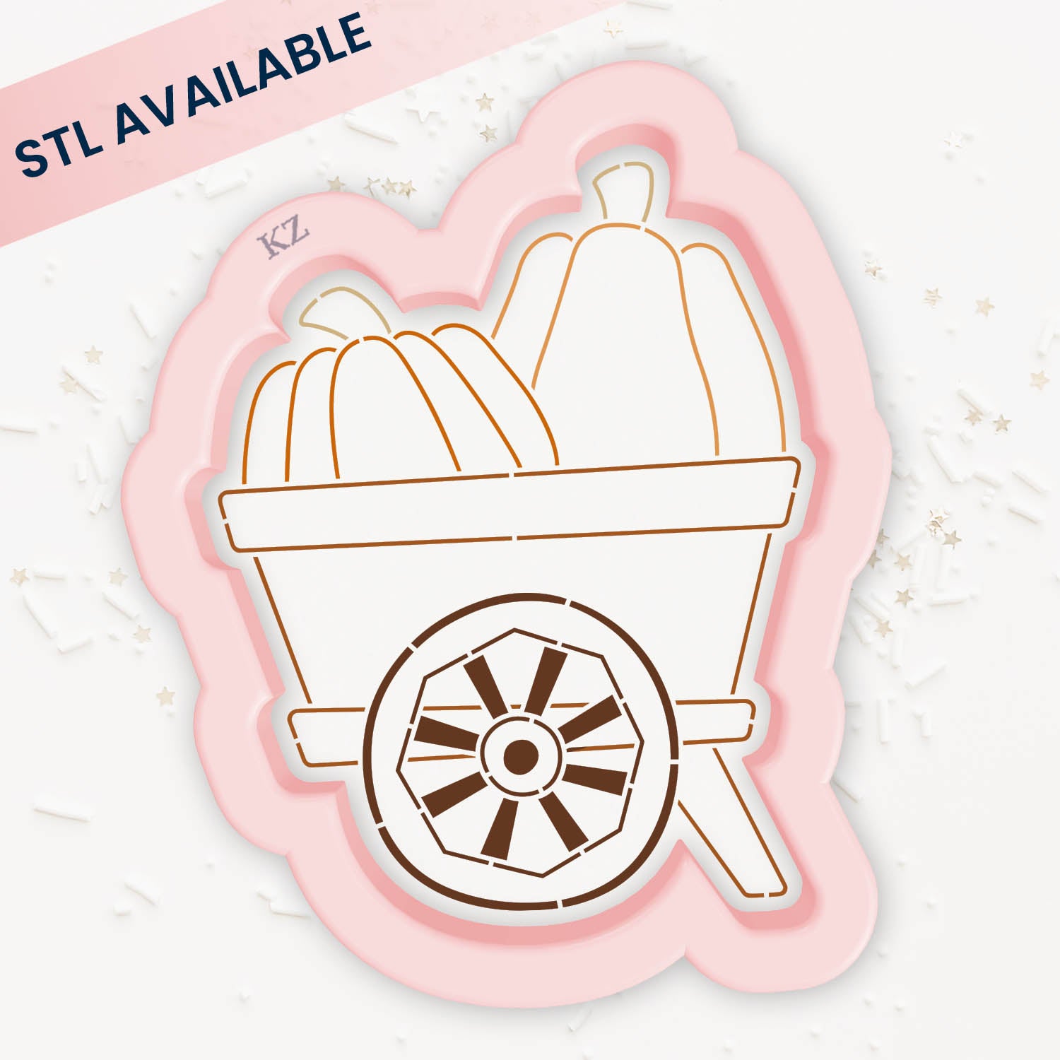 Cookie Cutters Pumpkin Wagon – Cookie Cutter & Stencil Set