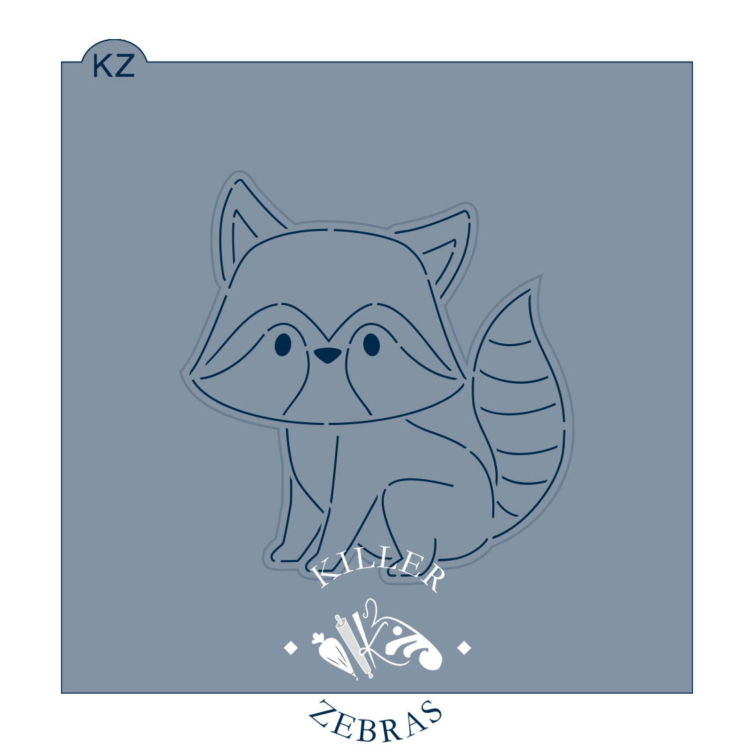 Cookie Cutters Raccoon Cutter/Stencil