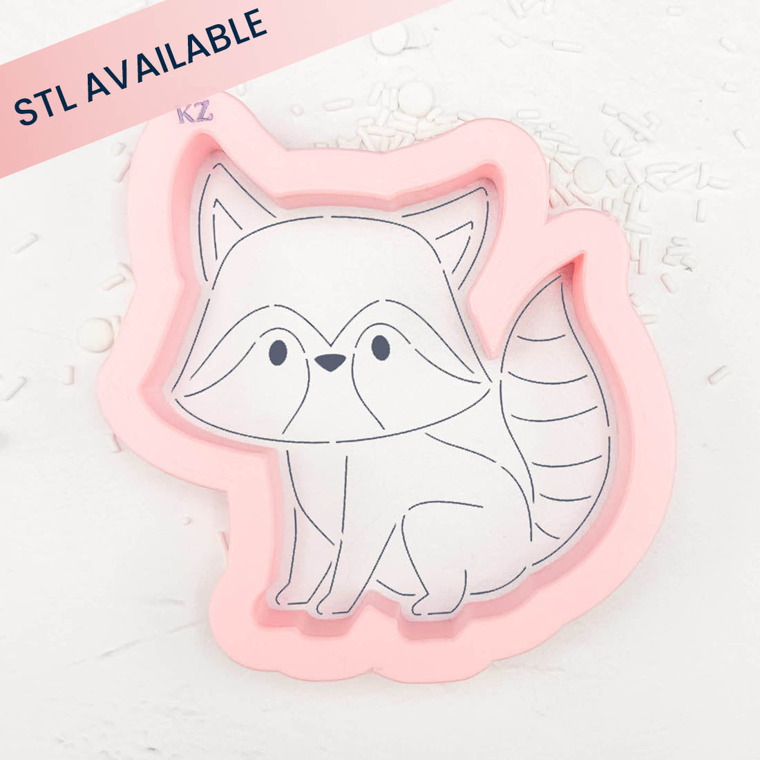 Cookie Cutters Raccoon Cutter/Stencil