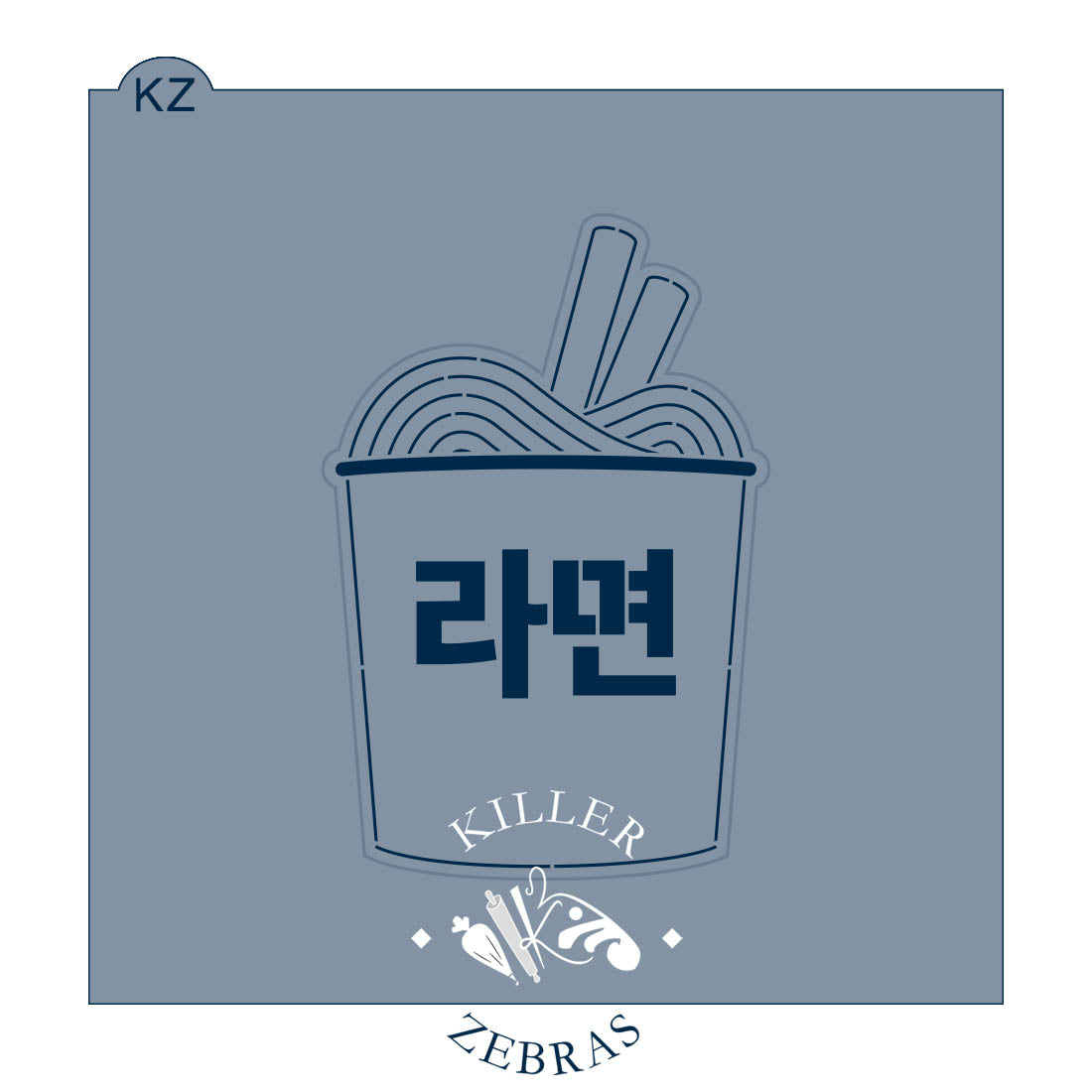 Cookie Cutters Ramen Cup Cutter/Stencil