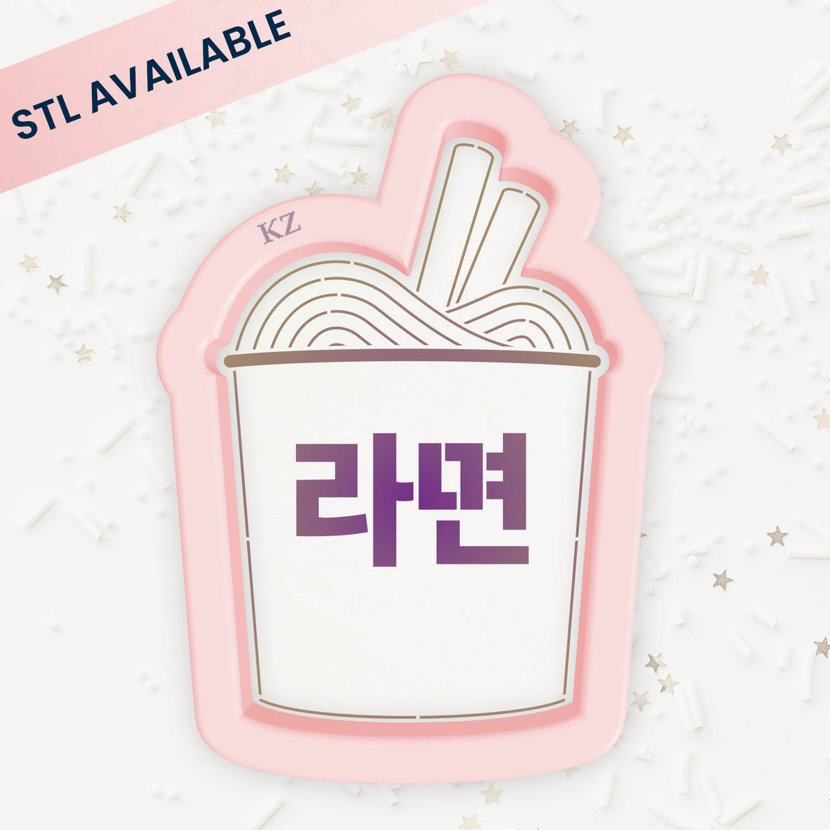 Cookie Cutters Ramen Cup Cutter/Stencil