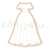The Rita Wedding Dress Cutter/Stencil