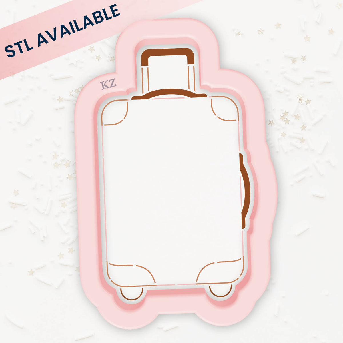Cookie Cutters Rolling Suitcase – Cookie Cutter &amp; Stencil Set