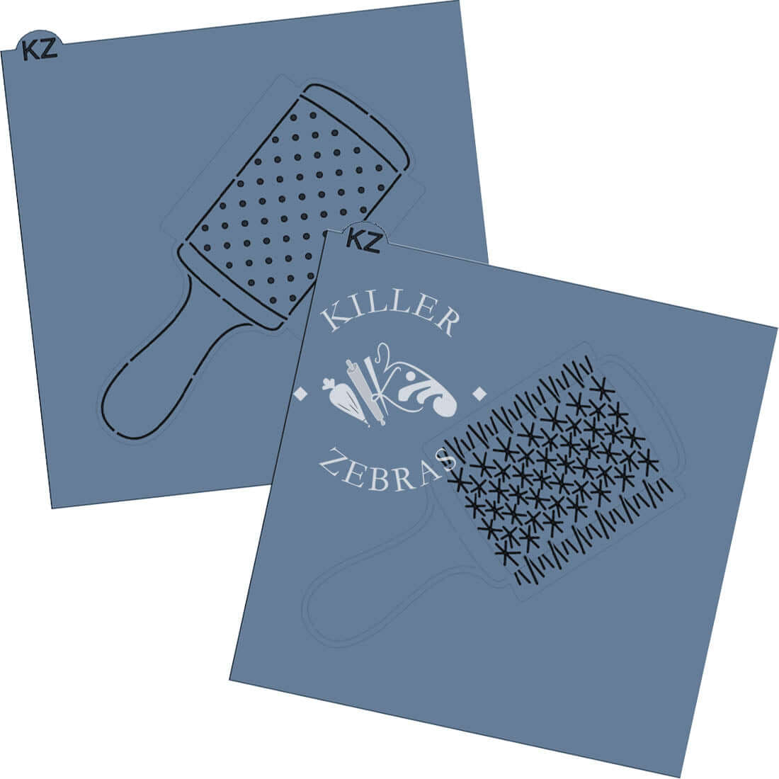 Cookie Cutters Round Brush Cutter/Stencil