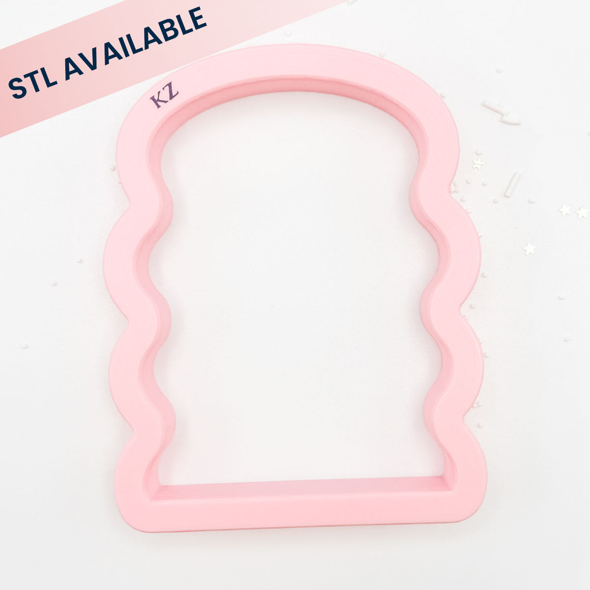 Cookie Cutters Rounded Wavy Arch Plaque Cutter
