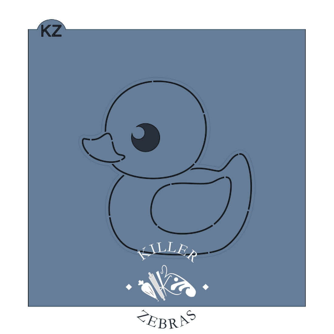 Cookie Cutters Rubber Ducky Cutter/Stencil