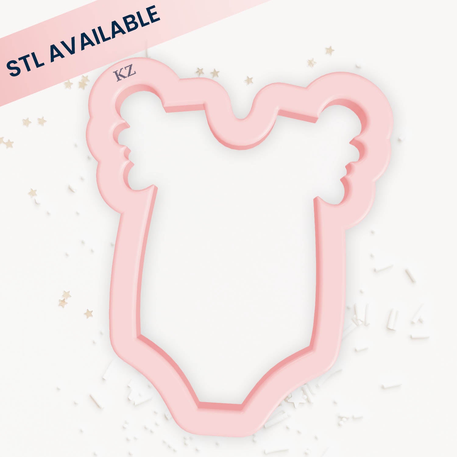 Cookie Cutters Ruffled Onesie Cutter