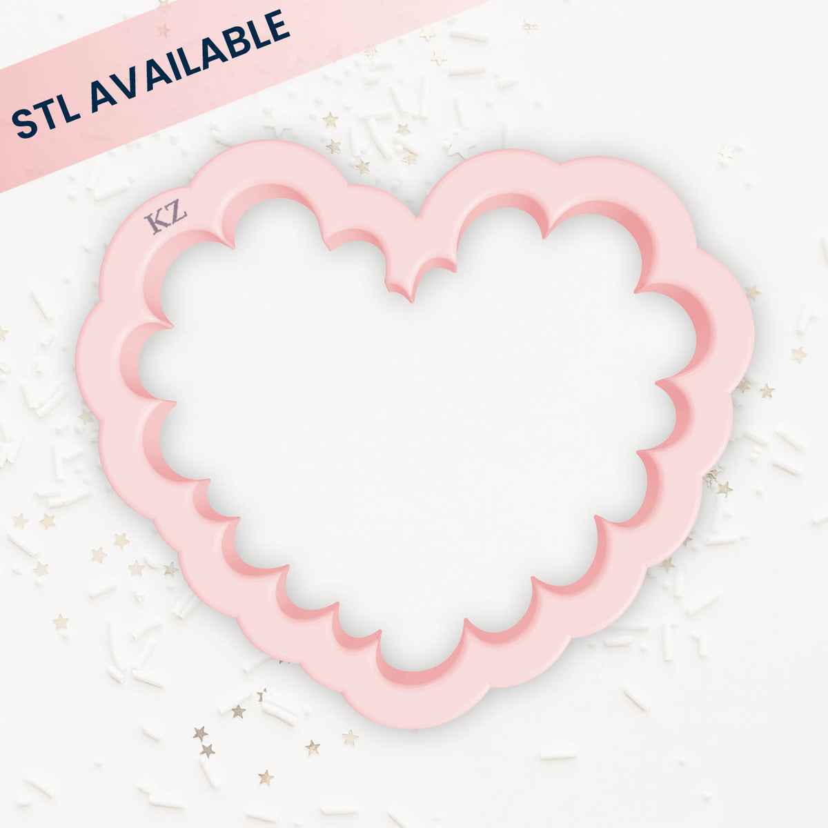 Cookie Cutters Scalloped Heart Cutter