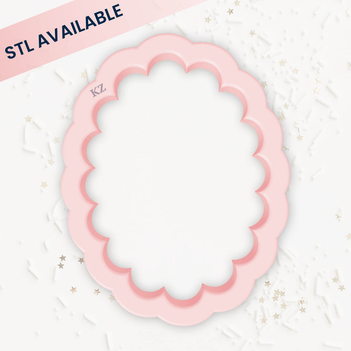 Cookie Cutters Scalloped Oval – Cookie Cutter