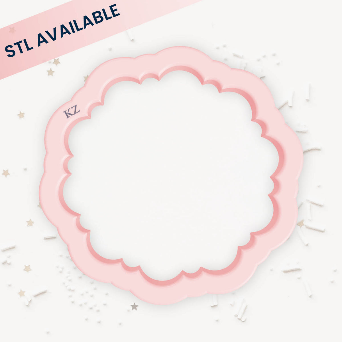 Cookie Cutters Scalloped Round Cookie Cutter