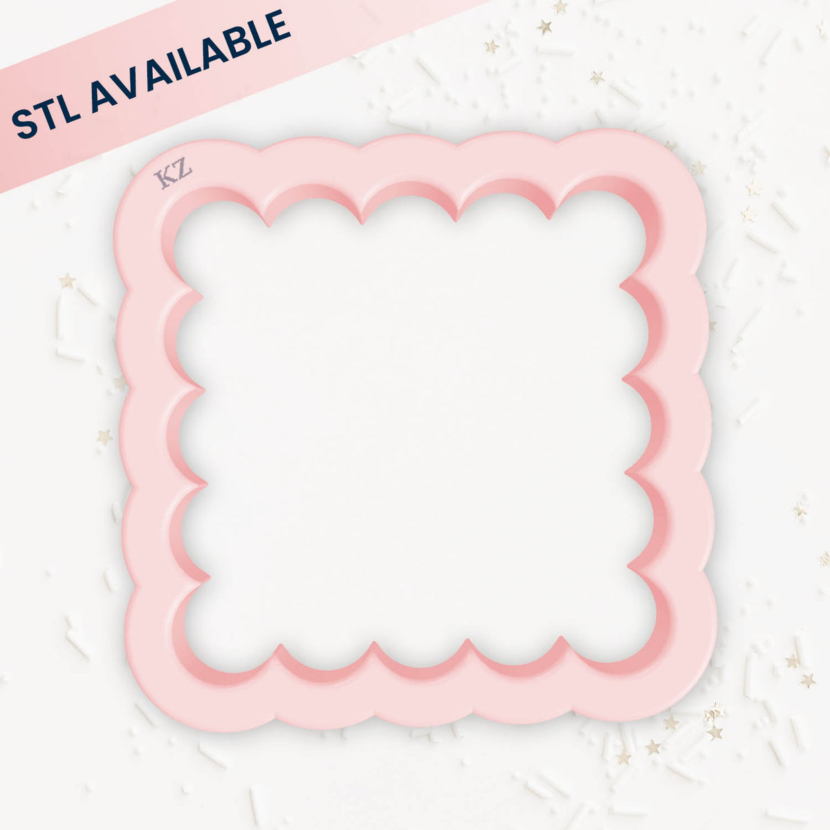Cookie Cutters Scalloped Square – Cookie Cutter