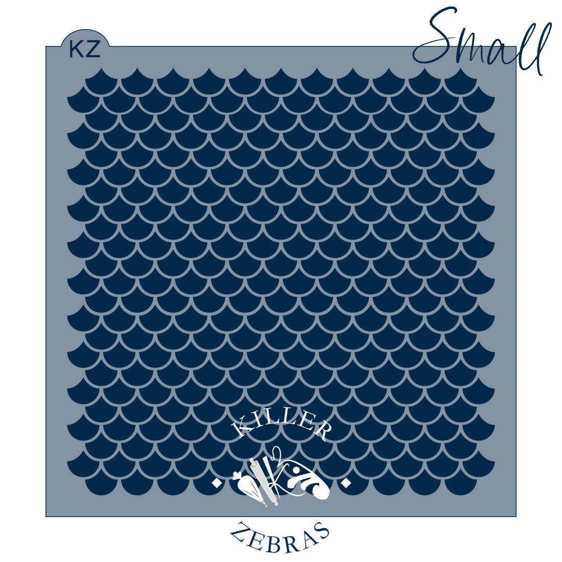 Scallops – Cookie Stencil