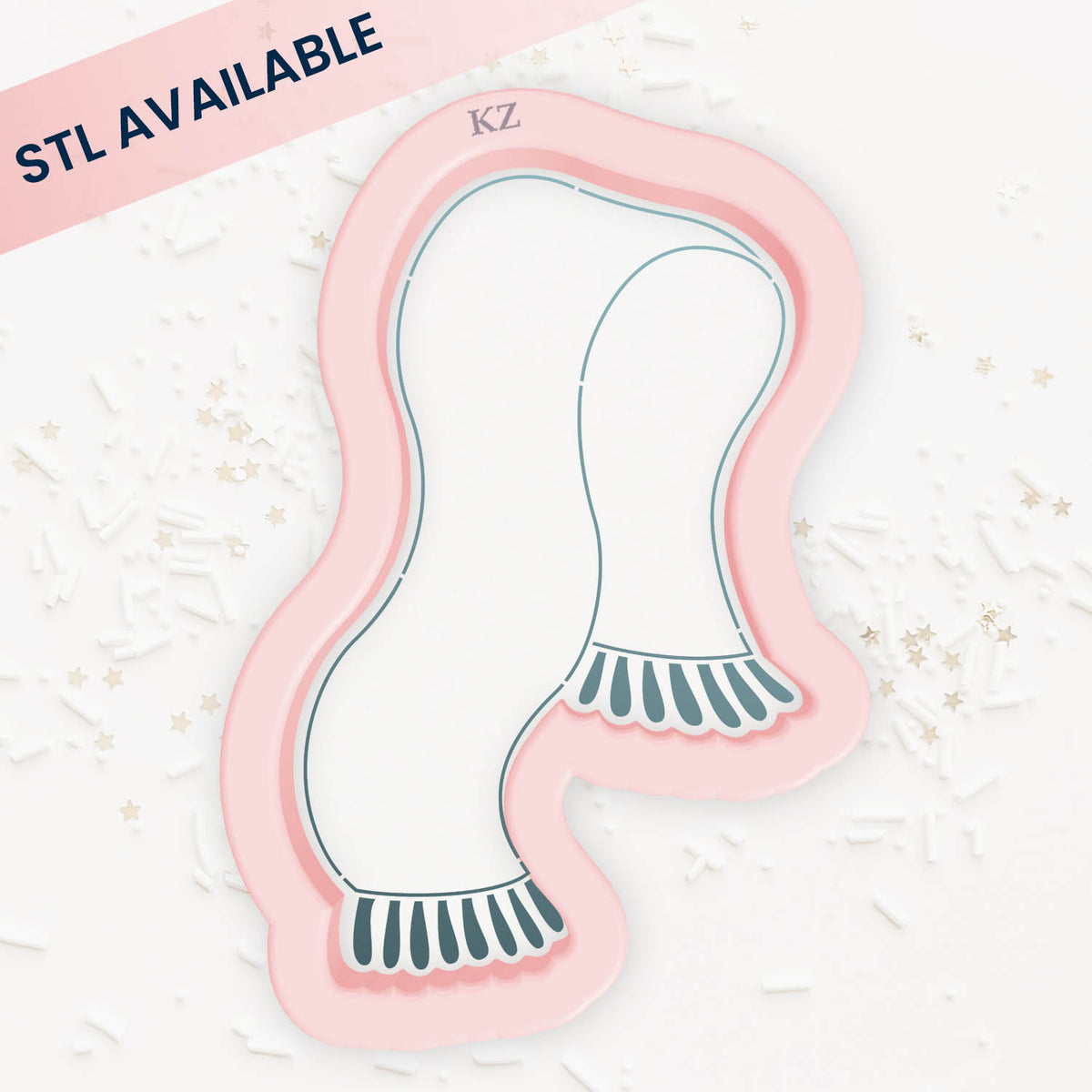 Cookie Cutters Scarf Cutter/Stencil