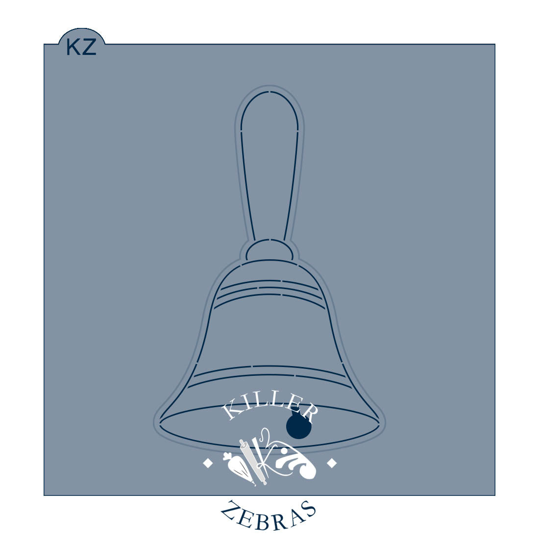 Cookie Cutters School Bell Cutter/Stencil