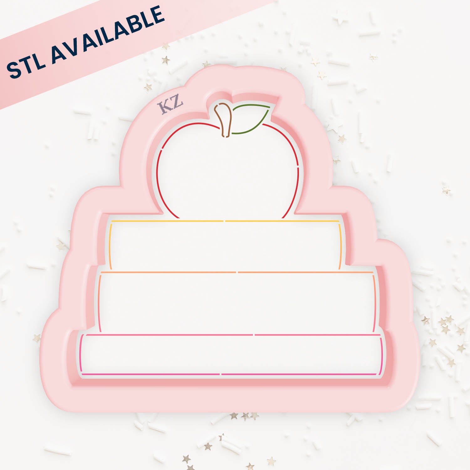 Cookie Cutters School Books – Cookie Cutter & Stencil Set