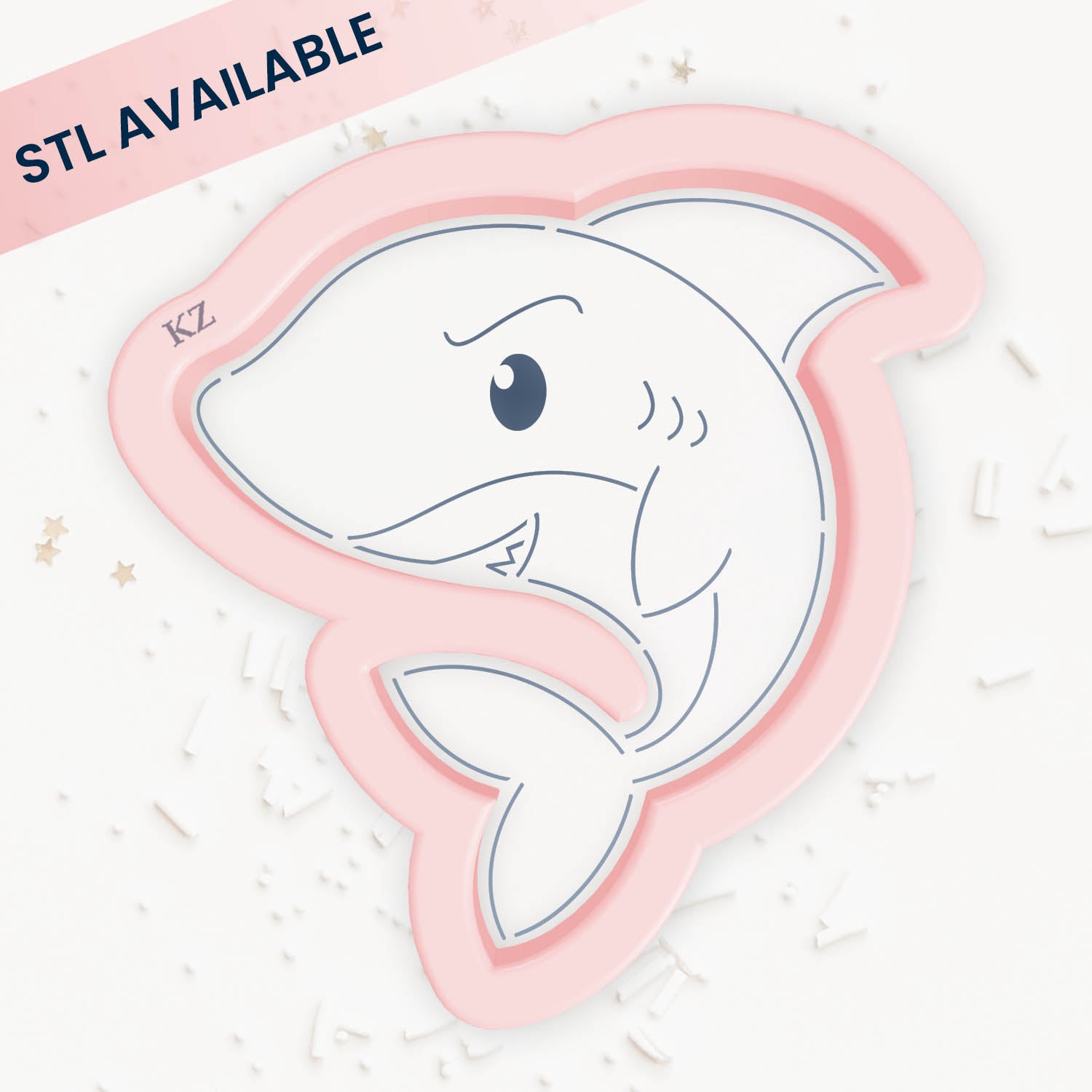 Cookie Cutters Shark Cutter/Stencil