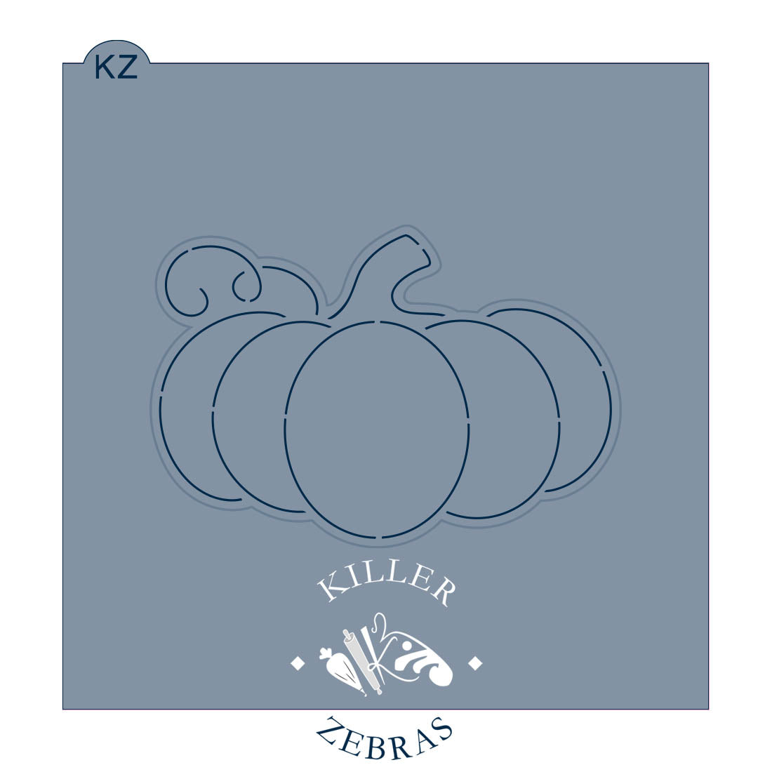 Cookie Cutters Short Pumpkin Cutter/Stencil