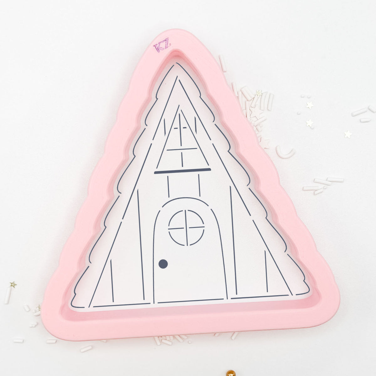 Cookie Cutters Simple A-Frame House Cutter/Stencil