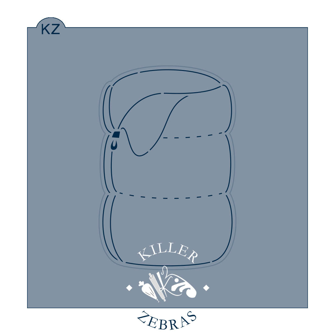 Cookie Cutters Sleeping Bag Cutter/Stencil