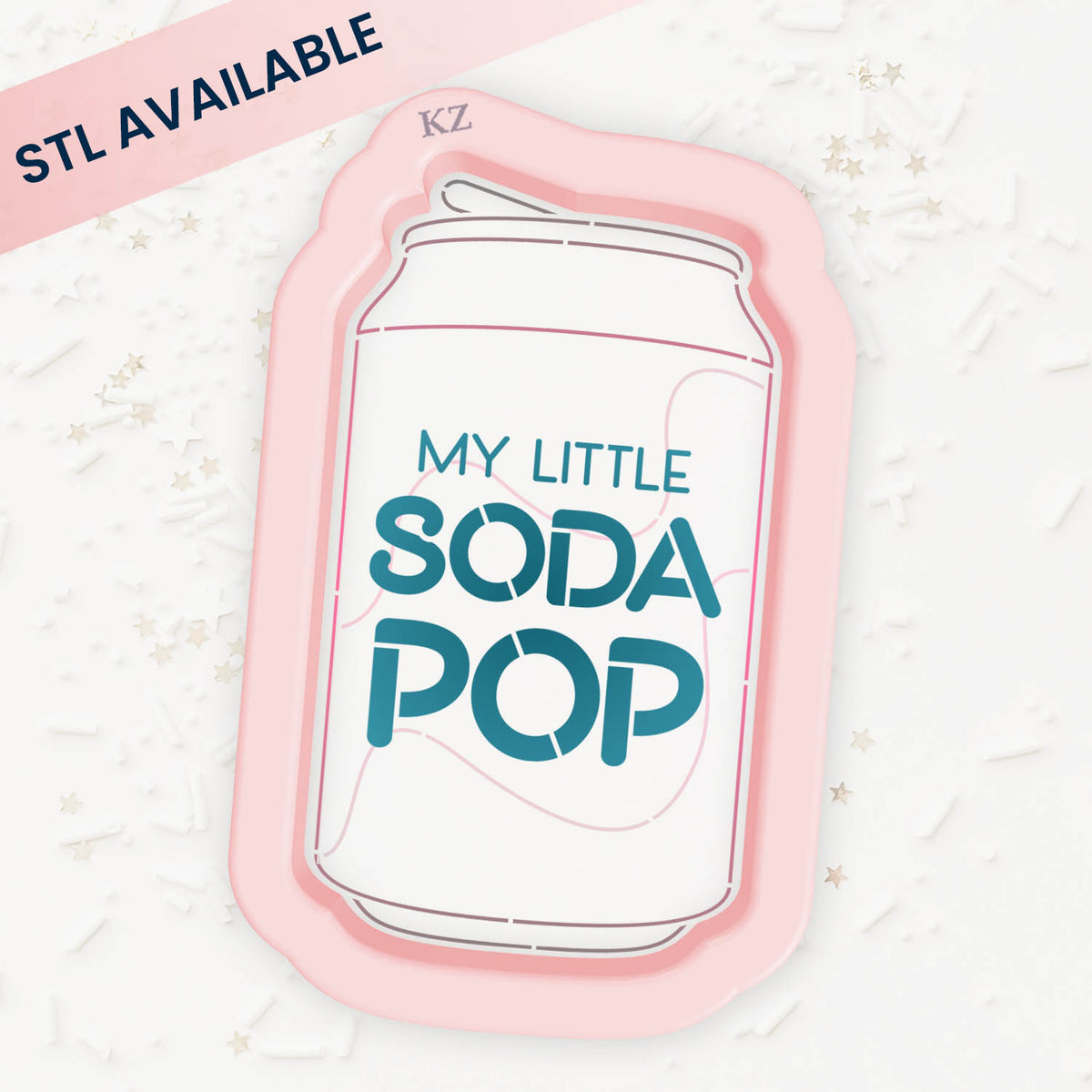 Cookie Cutters Soda Pop Can Cutter/Stencil