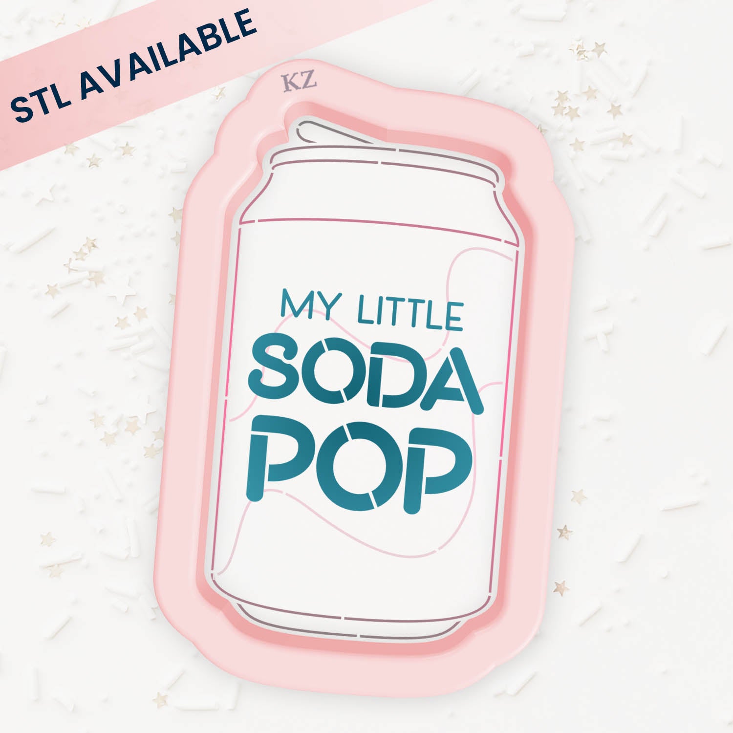 Cookie Cutters Soda Pop Can Cutter/Stencil