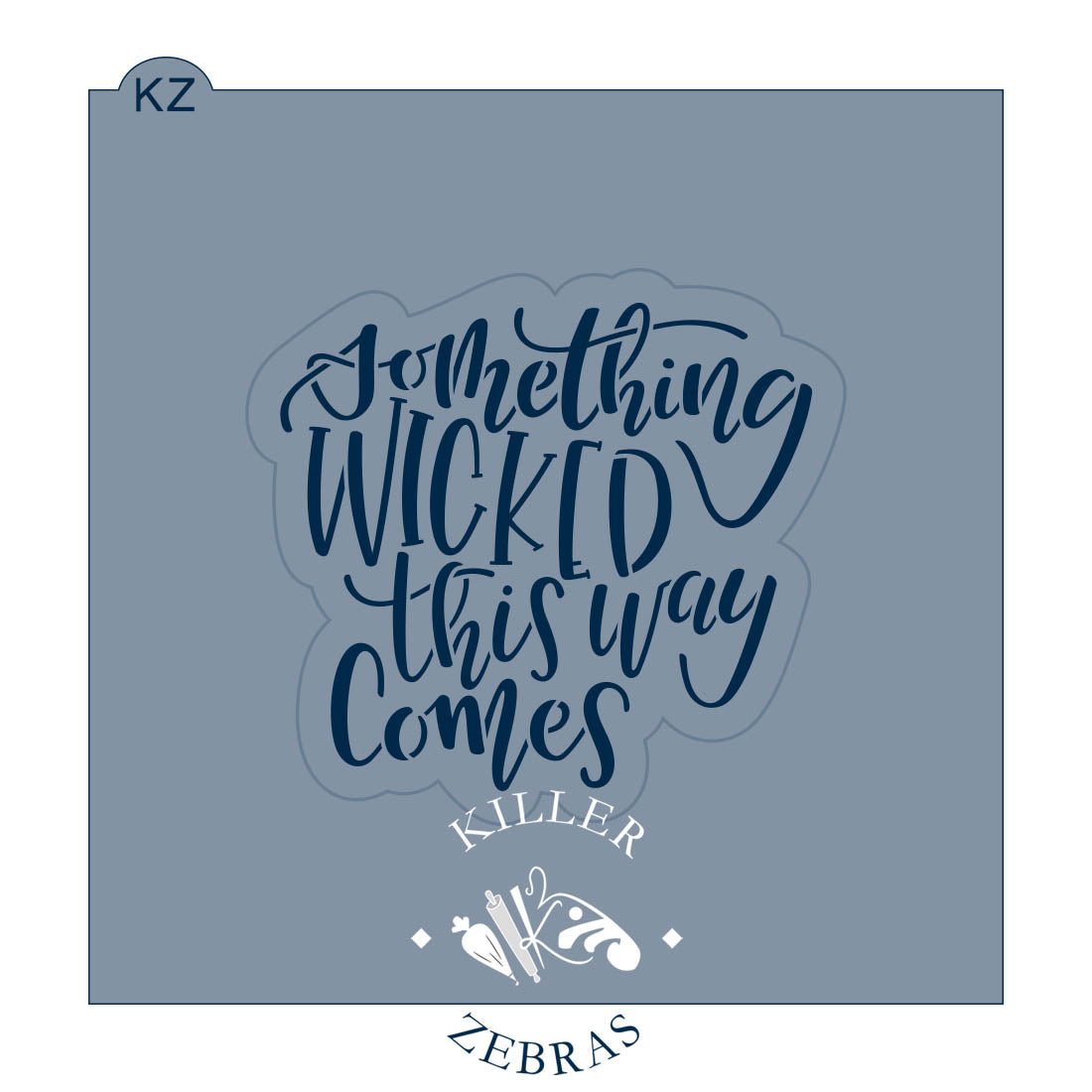 Cookie Cutters Something Wicked This Way Comes – Cookie Cutter & Stencil Set