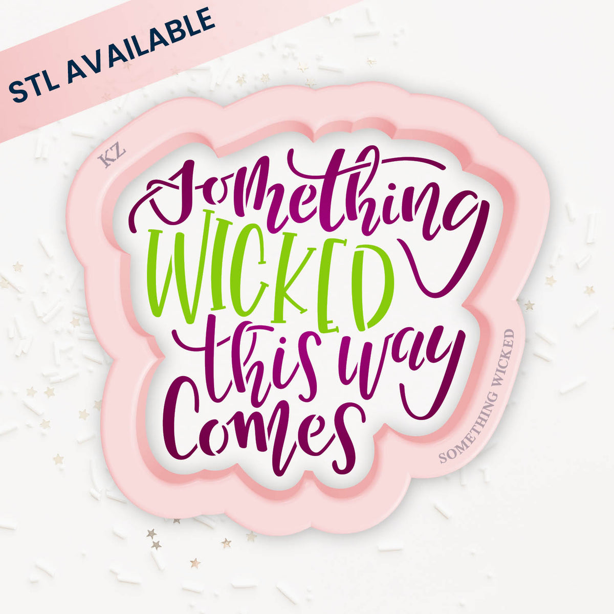 Cookie Cutters Something Wicked This Way Comes – Cookie Cutter &amp; Stencil Set