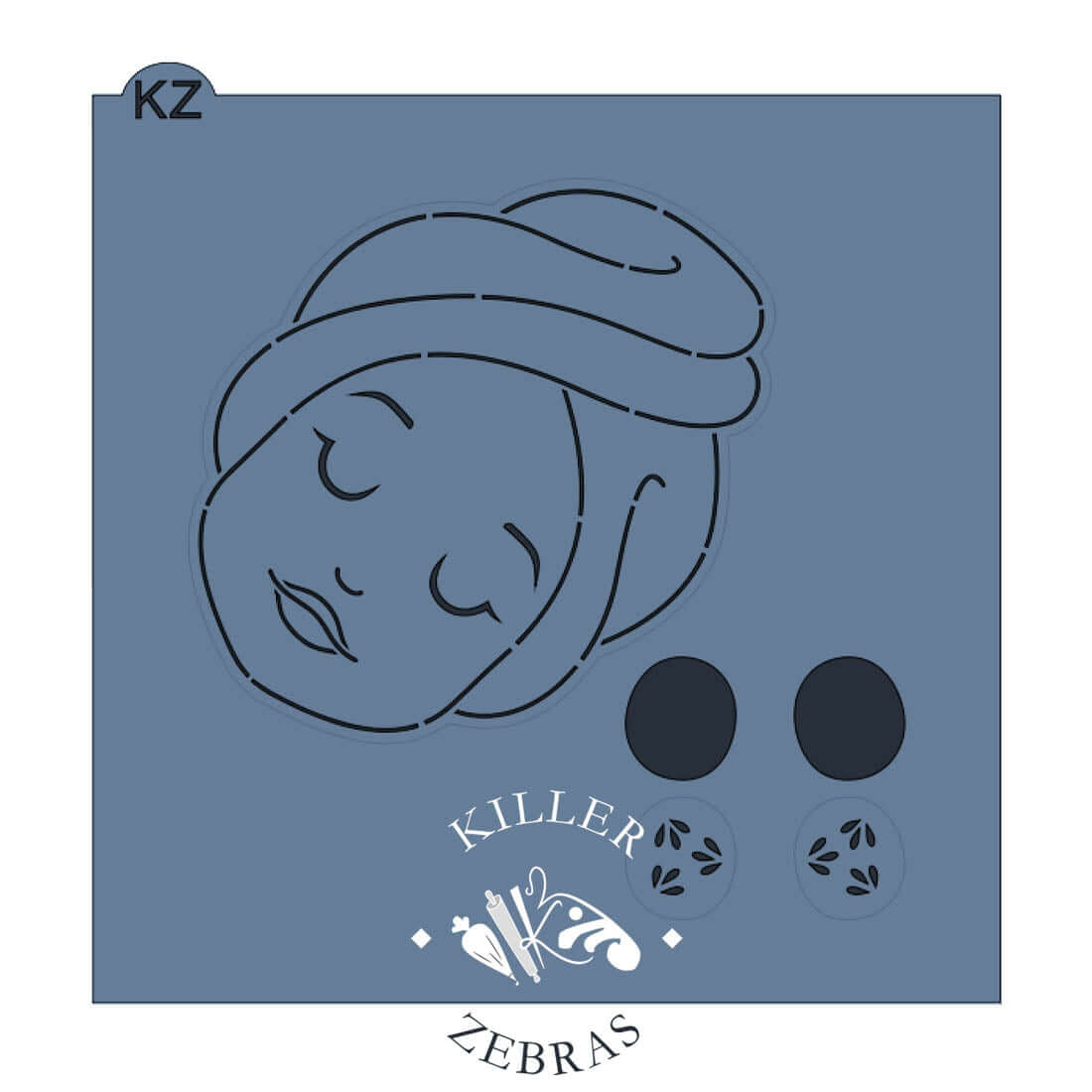 Cookie Cutters Spa Girl Cutter/Stencil