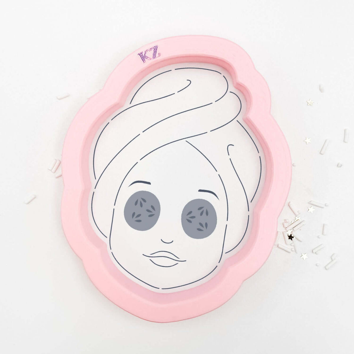 Cookie Cutters Spa Girl Cutter/Stencil