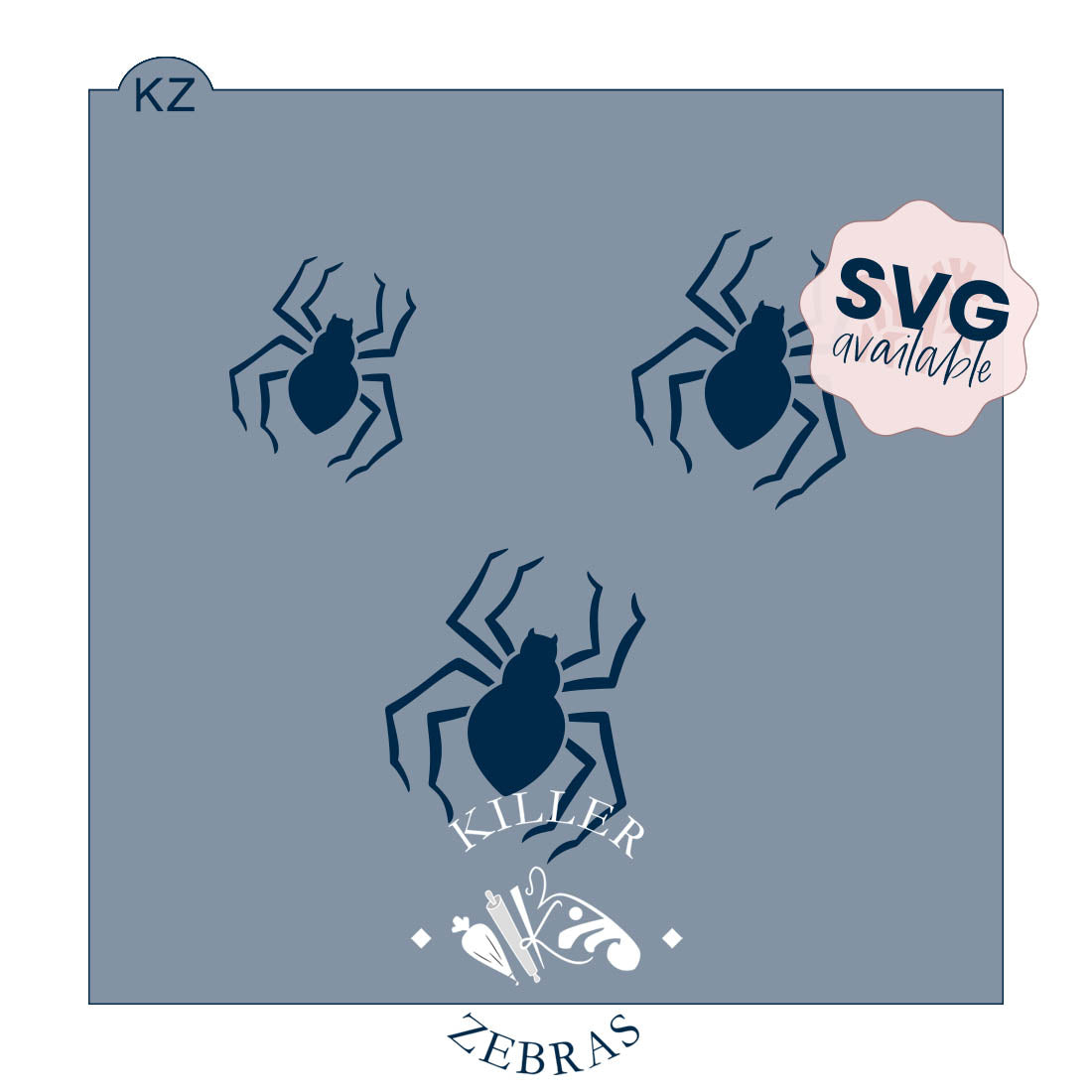 Spider – Cookie Stencil